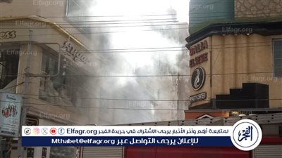 السيطرة على حريق هائل في عقار بشارع الجلاء بالمنوفية