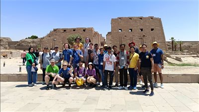 وزارة السياحة تنظم زيارة لمعبد الكرنك بالأقصر للمشاركين في المسابقة الدولية للبرمجة