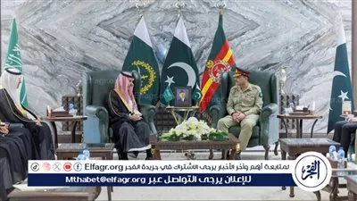 وزير الخارجية يلتقي رئيس أركان الجيش الباكستاني