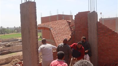 إزالة 3170 حالة تعد بناء وتحرير 1510 محضر للمخالفين بالقليوبية