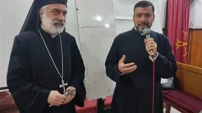 الأنبا باسيليوس يتفقد الاجتماعات والأنشطة الرعوية بكنيسة أم المعونة الدائمة بسمالوط