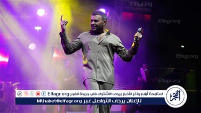 بهذة الطريقه.. رامي صبري يشكر جمهوره في الكويت