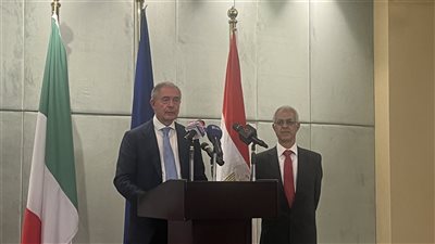 وزير الأعمال الإيطالي يعلن عن مشروعات رائدة للبلدين ضمن خطة 
