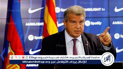 لابورتا يكشف موعد عودة برشلونة لخوض المباريات على الكامب نو