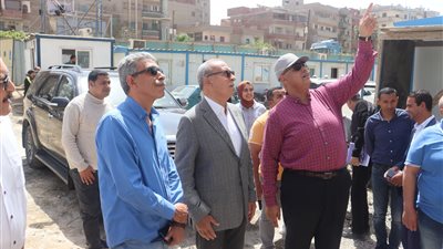 محافظ القليوبية ورئيس جهاز تعمير القاهرة الكبرى يتفقدان أعمال إنشاء مستشفى شبين القناطر