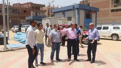 محافظ القليوبية يتفقد مشروعات المياه بمدينتي بنها وكفر شكر