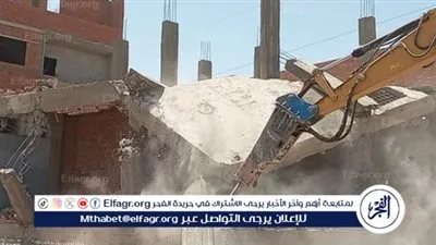 إزالة 49 حالة تعدي ببعض مراكز محافظة أسيوط