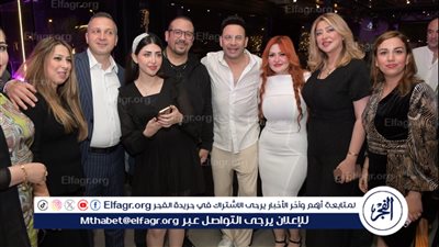 نجوم الفن في حفل افتتاح مطعم مصطفى قمر الجديد