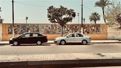 طلاب فنون الجميلة الإسكندرية يشكلون جدريات باستخدام المخلفات البيئية