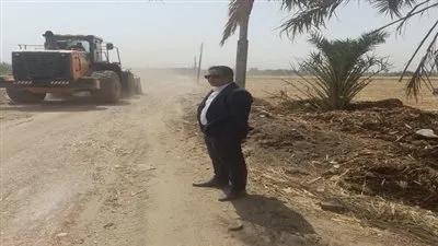 تمهيد وتسوية طرق قرية برخيل بسوهاج