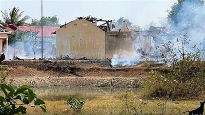 مصرع 3 أشقاء وإصابة الأم في انفجار أسطوانة غاز بمنزل بالدقهلية 