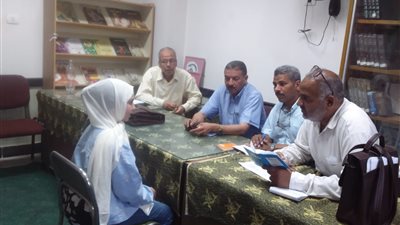 انعقاد تصفيات مسابقة المشروع الوطني للقراءة بتعليم نجع حمادي