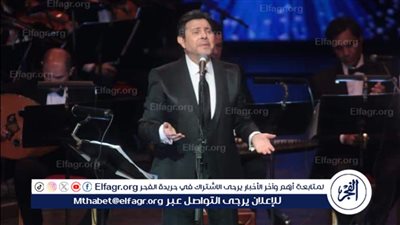هاني شاكر يلامس الوجدان على المسرح الكبير