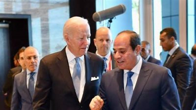 السيسي وبايدن يناقشا الصفقة المطروحة لوقف إطلاق النار في قطاع غزة