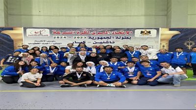 أبطال هليوبوليس لكرة السرعة يسطعون في بطولة الجمهورية