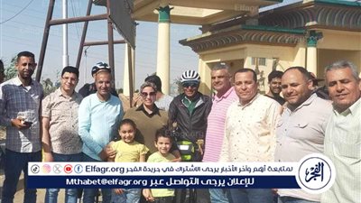 الرحال المغربي يصل بنى سويف فى رحلته من الدار البيضاء إلى مكة المكرمة لأداء مناسك الحج