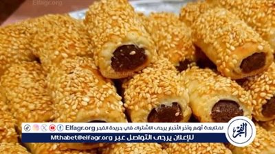طريقة تحضير مخبوزات المنين بالسمسم