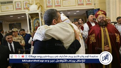 محافظ الغربية يشهد قداس عيد القيامة بكنيسة ماري جرجس بطنطا