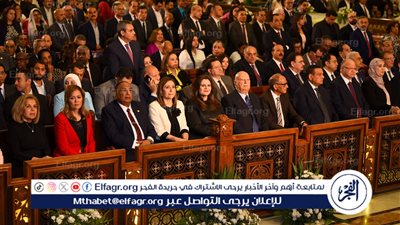 برئاسة قداسة البابا تواضروس الثاني.. وزيرة الهجرة تشارك في قداس عيد القيامة المجيد بالكاتدرائية المرقسية