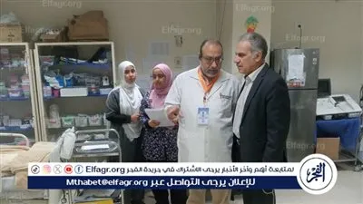 نائب رئيس جامعة أسوان يتفقد مستشفيات الجامعة لتقييم الخدمات الطبية