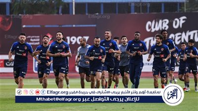 الأهلي يؤدي مرانه اليومي استعدادا لمواجهة مودرن سبورت