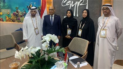 نائب وزير السياحة ورئيس التنشيط السياحي يعقدان لقاءات رسمية بسوق السفر العربي ATM