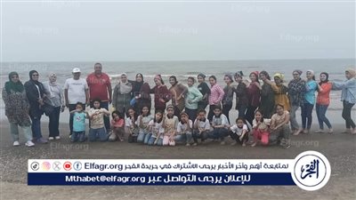 رحلة ترفهية لدار رعاية الفتيات بالمنصورة لشاطئ دمياط الجديدة