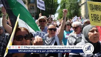 عاجل.. مظاهرات كبيرة في إسبانيا تندد باستمرار الحرب على غزة 