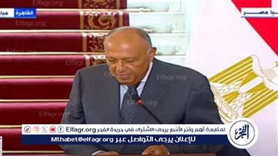 وزير الخارجية يشرح لنظيره اليوناني أسباب توقف معبر رفح عن العمل (فيديو)