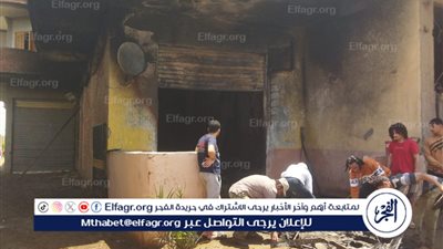 السيطرة على حريق بمحل أدوات منزلية ومفروشات بالمنوفية