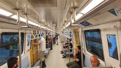 رسميا.. بدء تشغيل محطات الخط الثالث للمترو من التوفيقية حتى جامعة القاهرة 