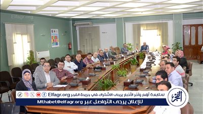 رئيس جامعة المنصورة يناقش خطة عمل القافلة المتكاملة لحلايب وشلاتين