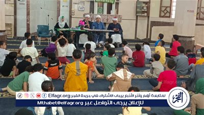 برنامج لقاء الجمعة للأطفال بأوقاف الفيوم من مسجد الزهراء بقرية العدوة 