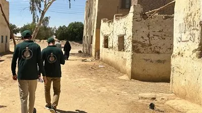 بيت الزكاة والصدقات ينتهي من المسح الشامل لقريتي باويط والأقادمة بأسيوط 