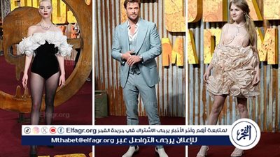 كريس هيمسورث يحتفل بعرض Mad Max في لندن