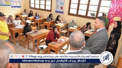 محافظ الدقهلية يتفقد سير امتحانات 