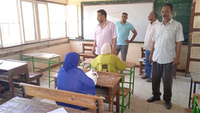 انتظام 19166 طالبًا وطالبة في أول أيام امتحانات الثانوية العامة ببني سويف 