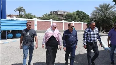 رئيس مياه أسيوط يتفقد سير العمل بمحطة منفلوط المرشحة