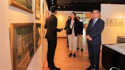 سفير مالطا في زيارة لمكتبة الإسكندرية