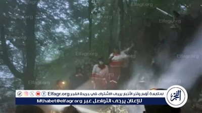 المشاهد الأولى لموقع تحطم طائرة الرئيس الإيراني (فيديو)