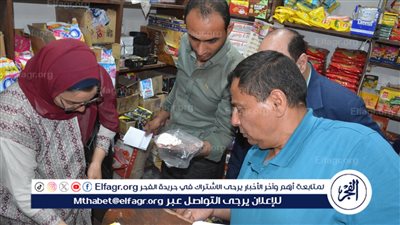 تحرير ٥٦ محضر وضبط أغذية غير صالحة للاستهلاك الآدمي في الغربية