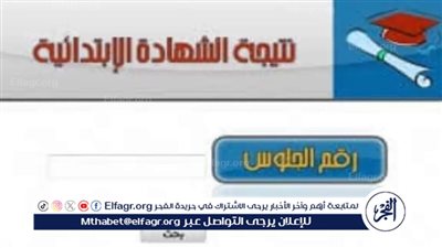 بالإسم فقط...نتيجة الشهادة الابتدائية الترم الثاني 2024 بجميع المحافظات من خلال بوابة التعليم الأساسي