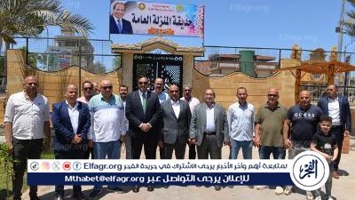 محافظ الدقهلية يفتتح حديقة المنزلة العامة بعد إعادة تطويرها علي مساحة 2000 متر 