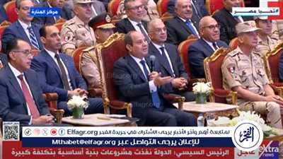 الرئيس السيسي: لو الكهرباء اشتغلت 24 ساعة هيزيد سعرها 3 أضعاف