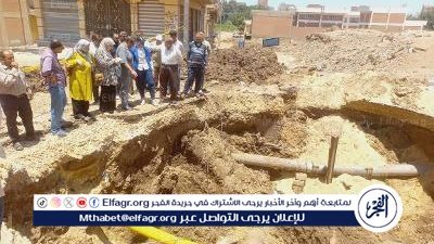 محافظ الدقهلية يشكل لجنة لمعرفة أسباب الهبوط الأرضي بمدينة ميت غمر