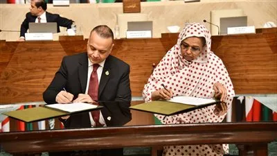 البرلمان العربي يوقع مذكرة تعاون مع المنظمة العربية المتحدة للبحث العلمي
