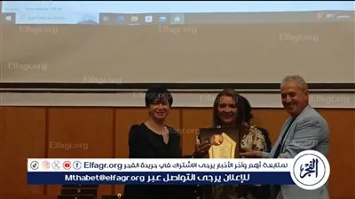أول ظهور لمى نور الشريف بعد فترة طويلة من الغياب في تكريم والدها بالجمعية المصرية لكتاب ونقاد السينما