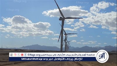 بالتفاصيل.. افتتاح محطة كهرباء بطاقة الرياح (فيديو)
