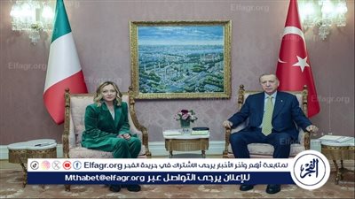 أردوغان يحث ميلوني على الاعتراف بفلسطين كدولة مستقلة