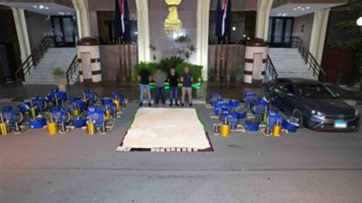 قيمتها بأكثر من 87 مليون جنيه.. الداخلية تحبط تهريب كميات كبيرة من مخدر الكبتاجون